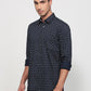 Parx Blue Casual Shirt