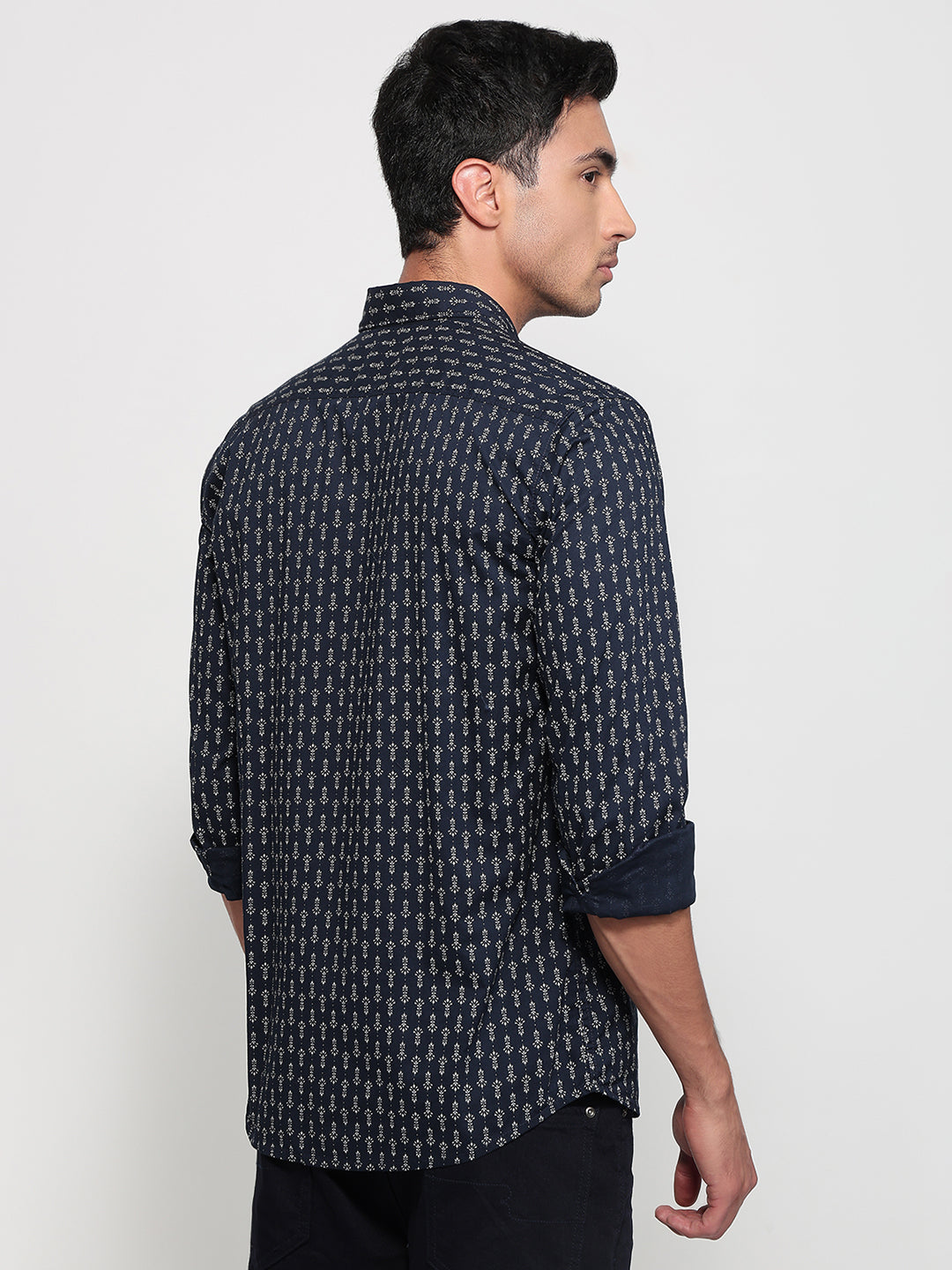 Parx Blue Casual Shirt
