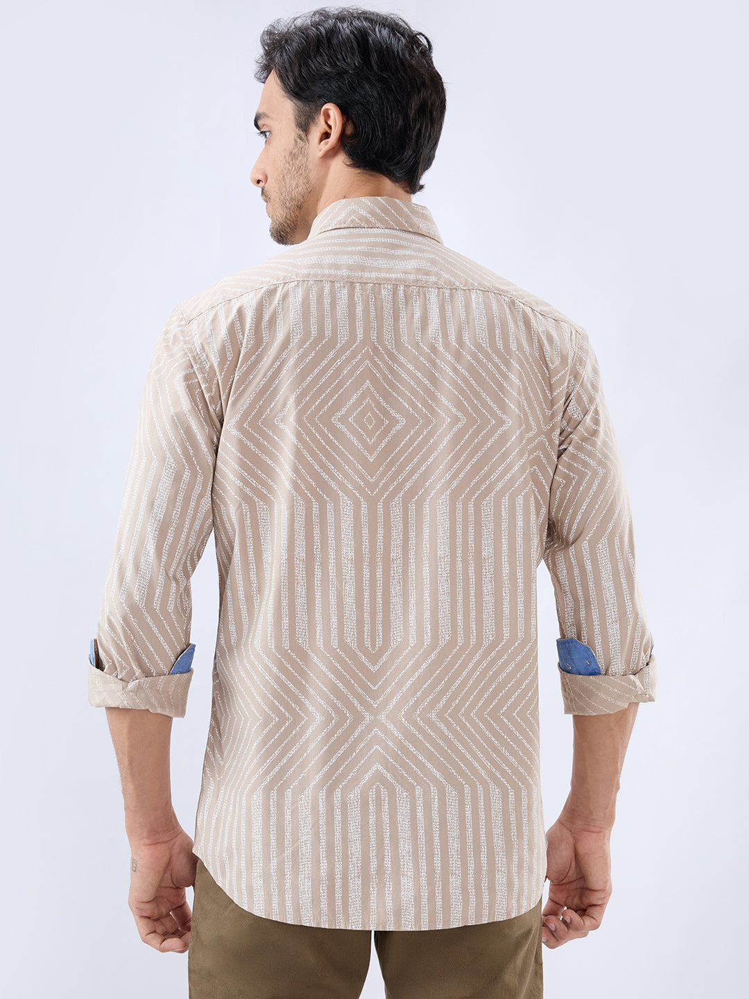 Parx Green Casual Shirt