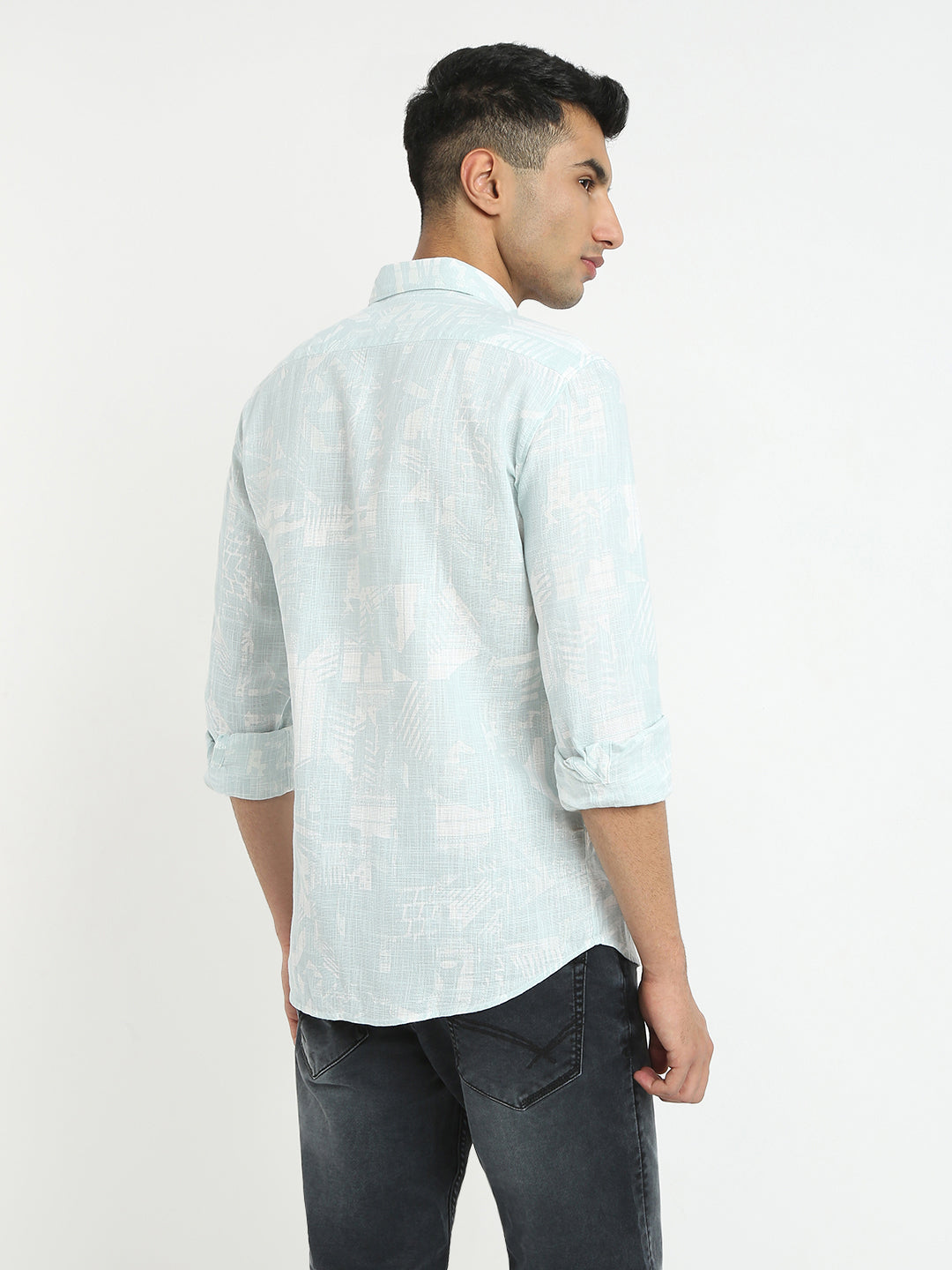 Parx Grey Casual Shirt 