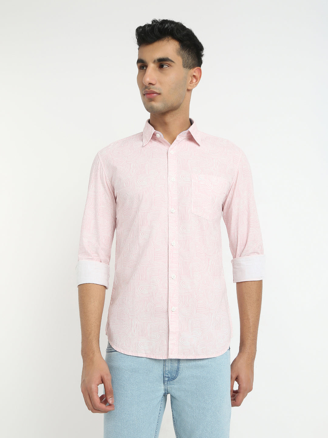 Parx Red Casual Shirt 