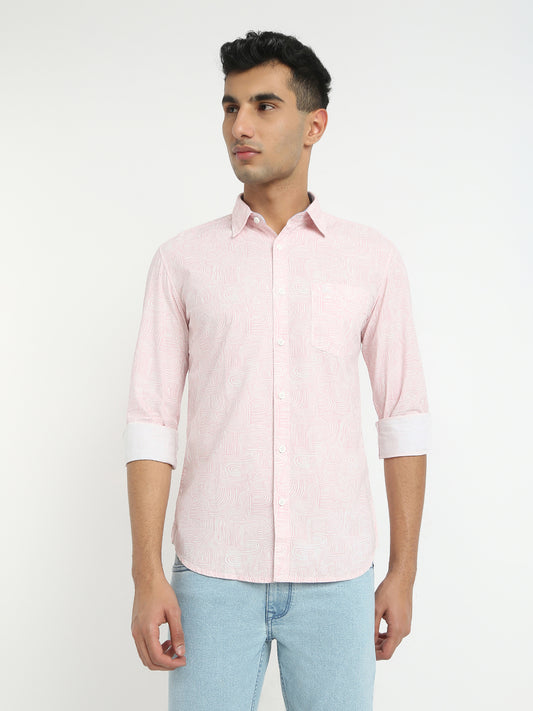 Parx Red Casual Shirt 