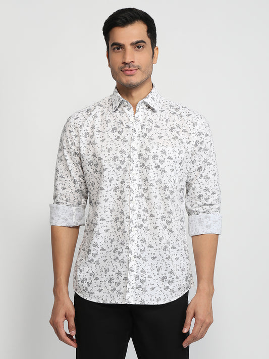 Parx Grey Casual Shirt
