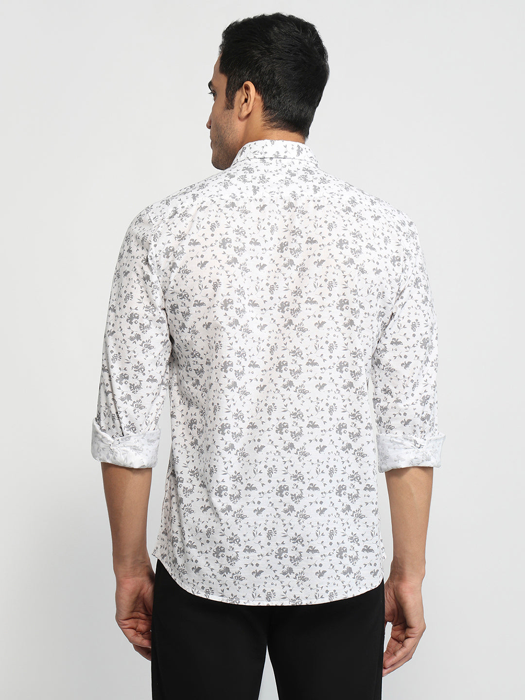 Parx Grey Casual Shirt
