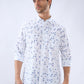 Parx Blue Casual Shirt
