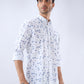 Parx Blue Casual Shirt