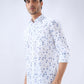 Parx Blue Casual Shirt