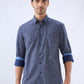 Parx Blue Casual Shirt