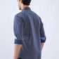 Parx Blue Casual Shirt
