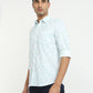Parx Blue Casual Shirt 