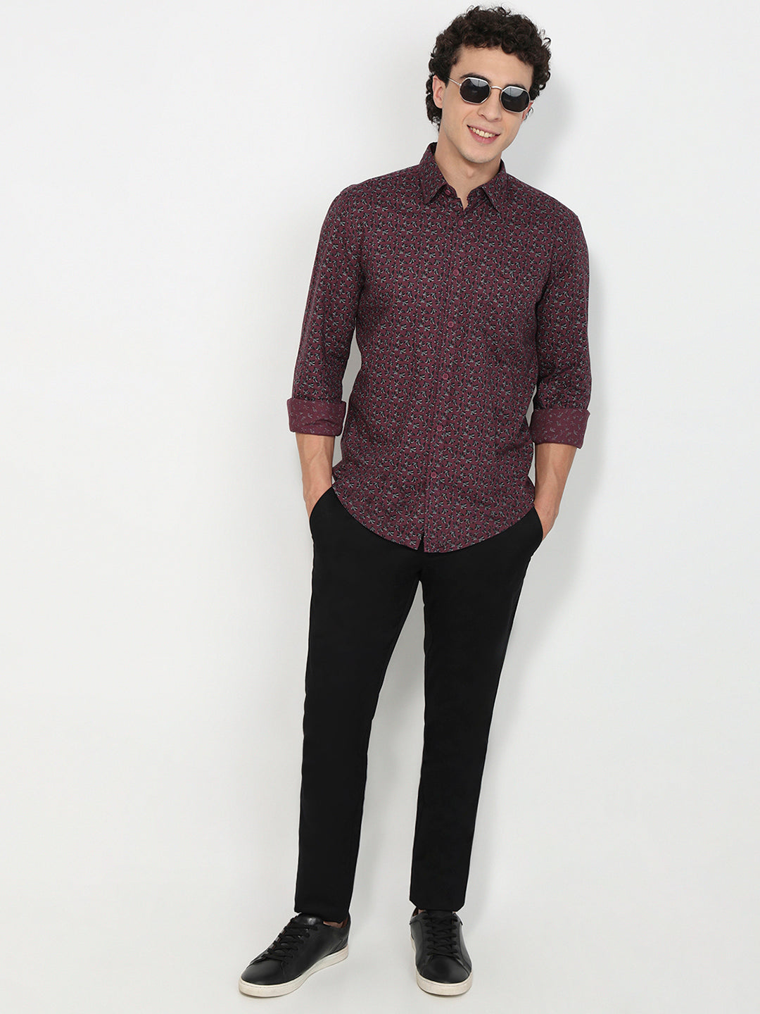 Parx Maroon Shirt 