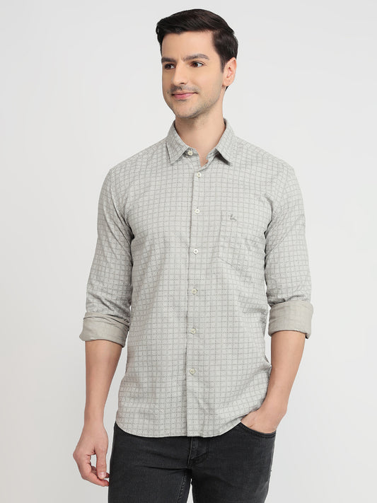 Parx Brown Casual Shirt