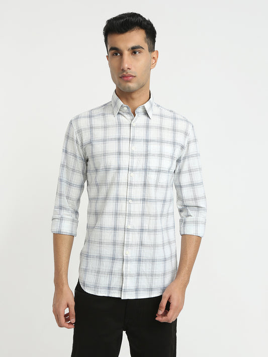 Parx White Casual Shirt 