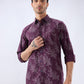 Parx Maroon Casual Shirt