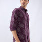 Parx Maroon Casual Shirt