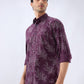 Parx Maroon Casual Shirt