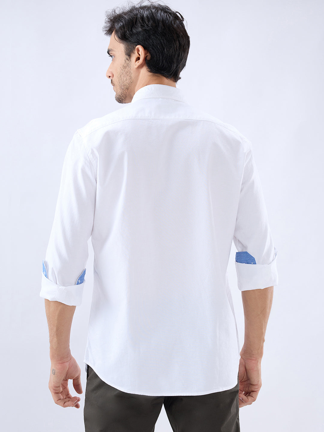 Parx White Casual Shirt