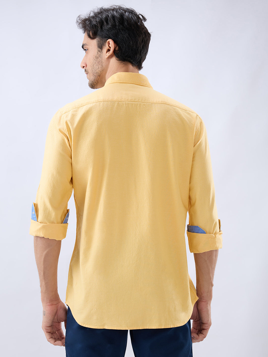 Parx Yellow Casual Shirt