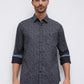 Parx Black Casual Shirt