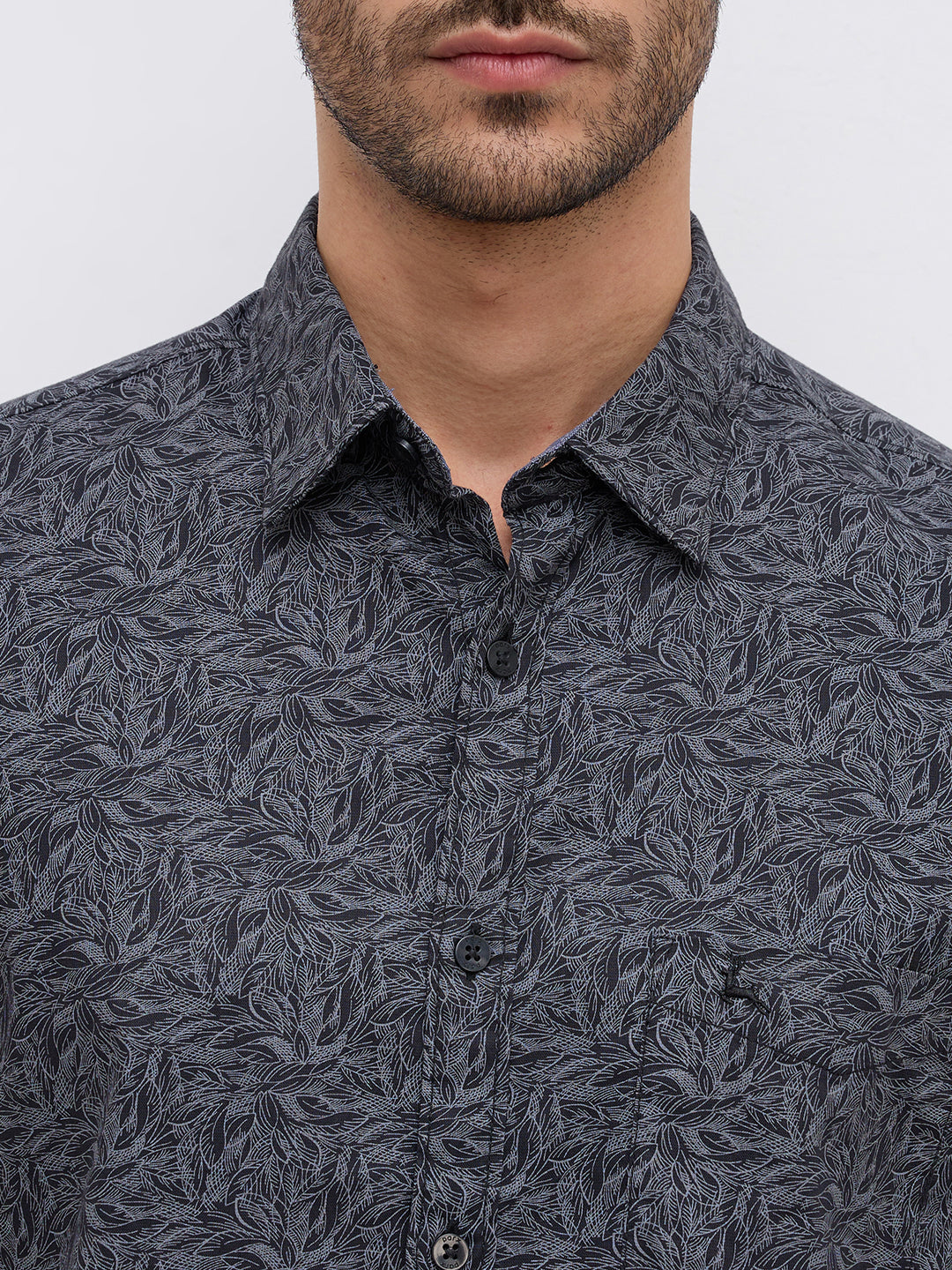 Parx Black Casual Shirt