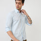 Parx Blue Casual Shirt 
