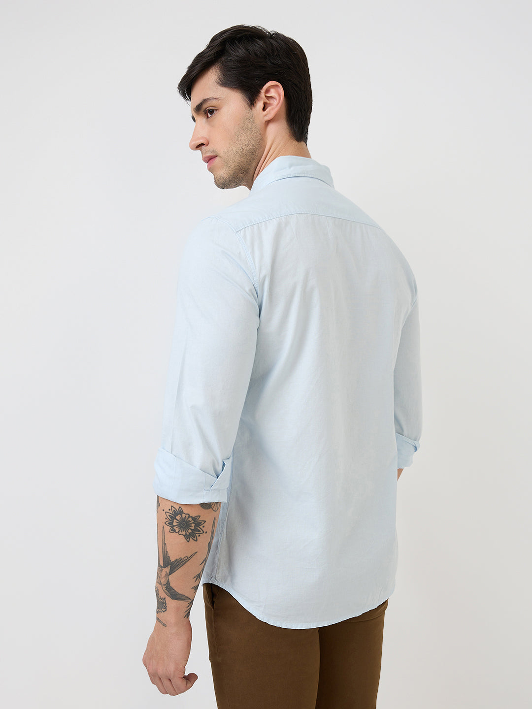 Parx Blue Casual Shirt 