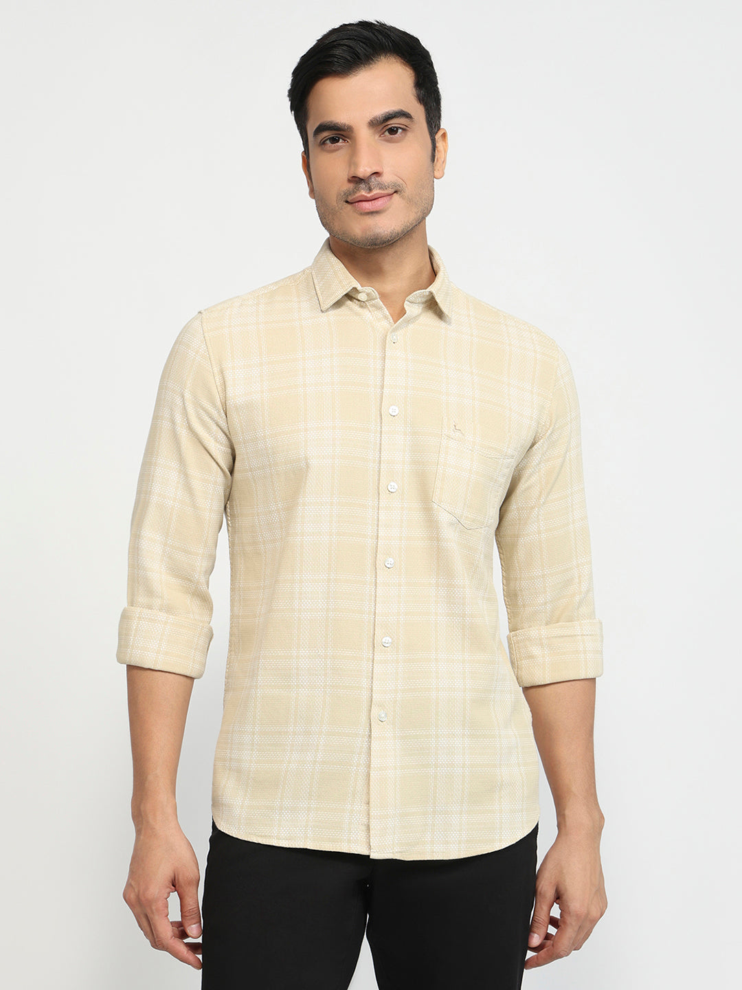 Parx Yellow Casual Shirt