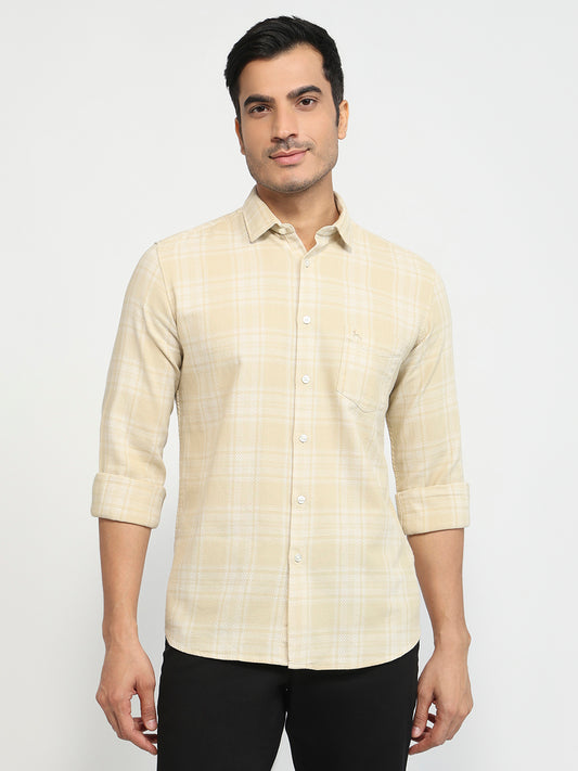 Parx Yellow Casual Shirt