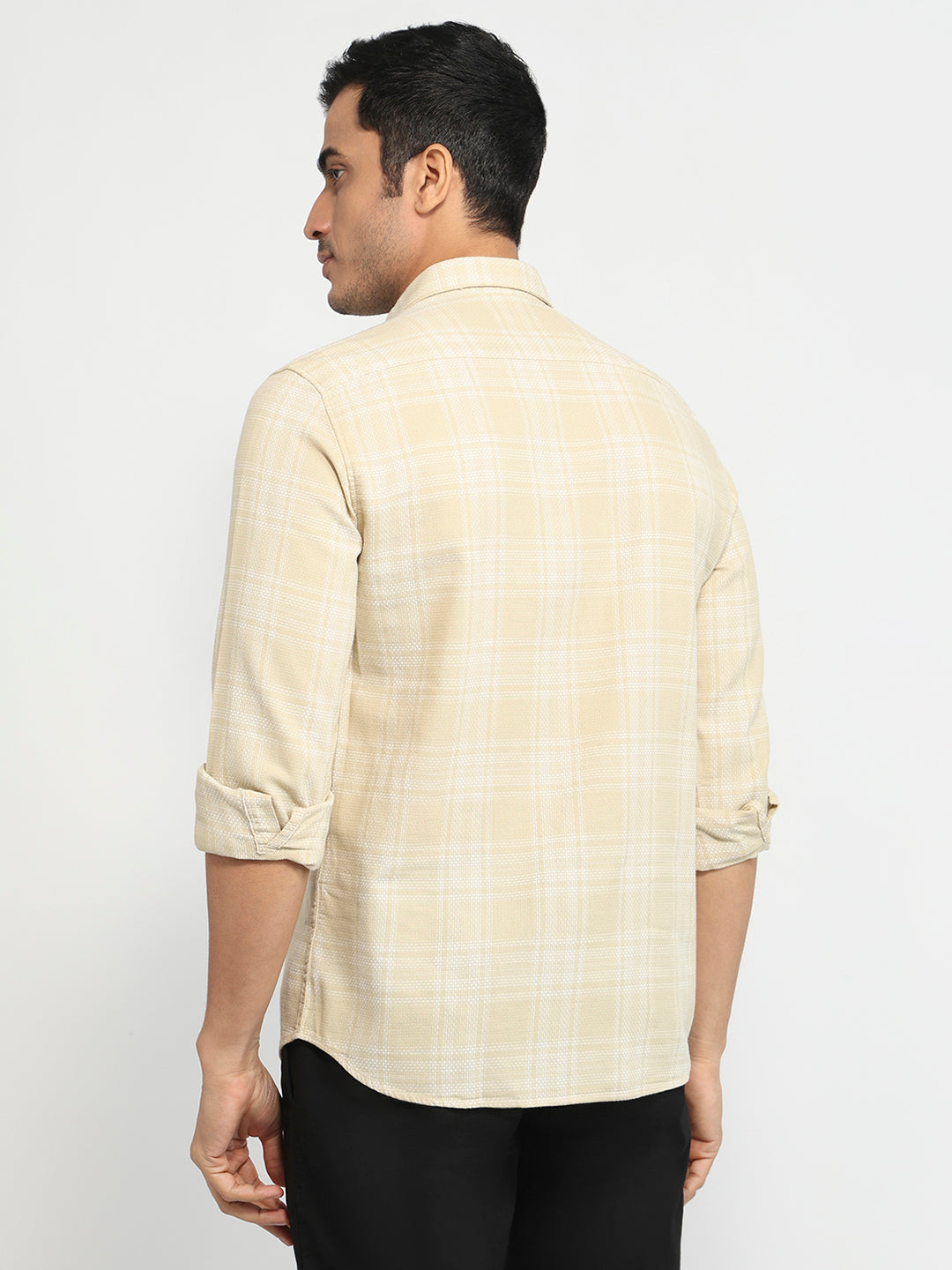 Parx Yellow Casual Shirt