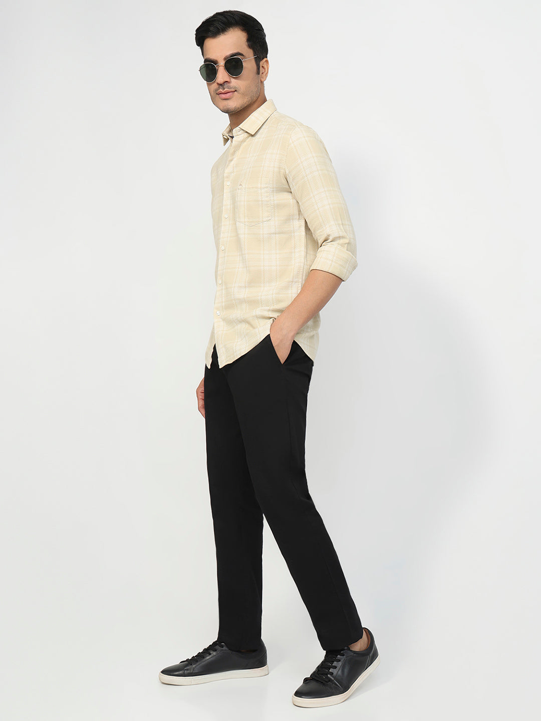 Parx Yellow Casual Shirt