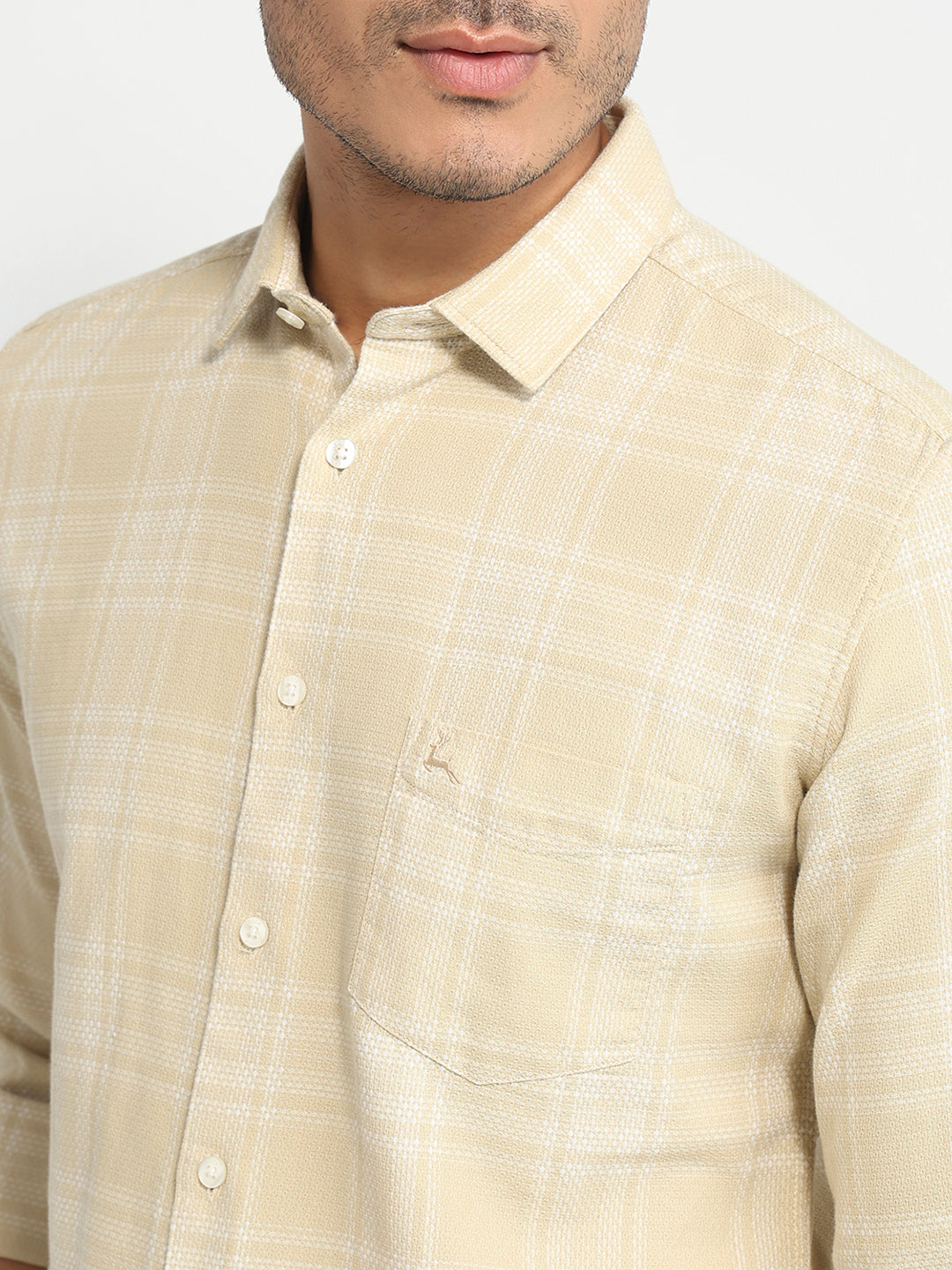 Parx Yellow Casual Shirt