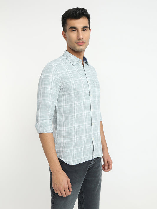 Parx Grey Casual Shirt 