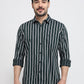 Parx Green Casual Shirt