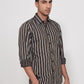 Parx Brown Casual Shirt