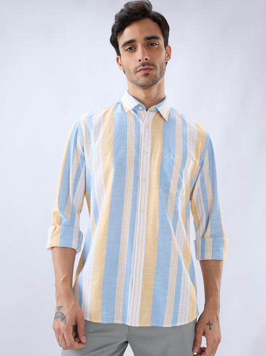 Parx Yellow Casual Shirt