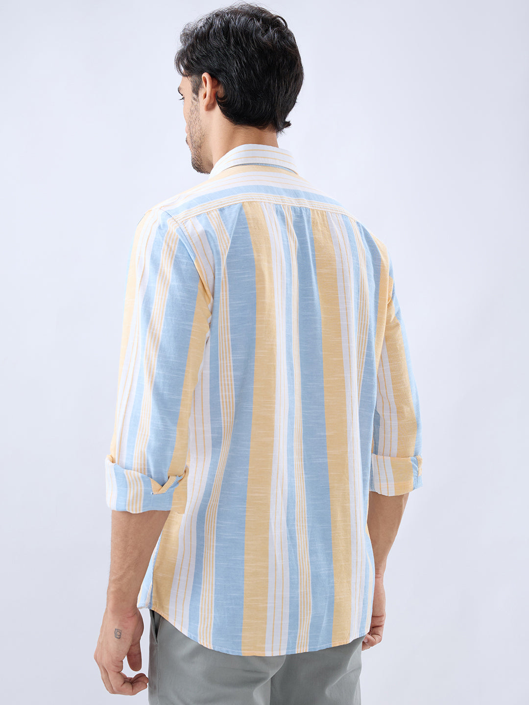 Parx Yellow Casual Shirt