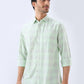 Parx Green Casual Shirt