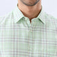 Parx Green Casual Shirt