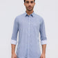 Parx Blue Casual Shirt