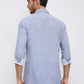 Parx Blue Casual Shirt