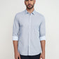 Parx Men White Slim Fit Printed Casual Shirt