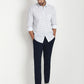 Parx Men White Printed Slim Fit Cotton Casual Shirt