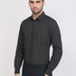 Parx Men Black Printed Slim Fit Cotton Casual Shirt