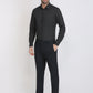 Parx Men Black Printed Slim Fit Cotton Casual Shirt