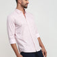 Parx Men Red Printed Slim Fit Cotton Casual Shirt