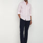 Parx Men Red Printed Slim Fit Cotton Casual Shirt