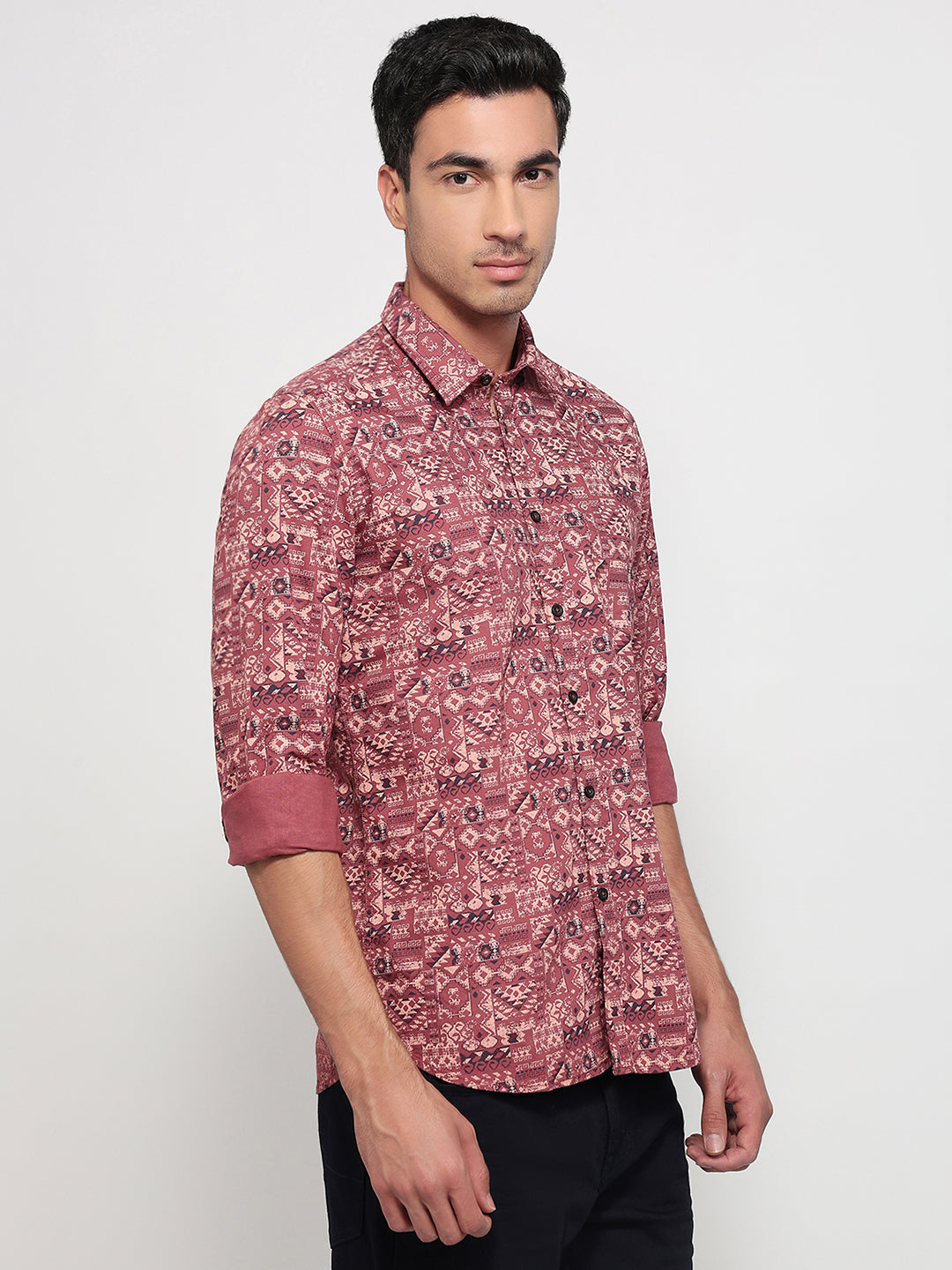 Parx Red Casual Shirt