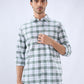 Parx Green Casual Shirt