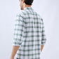 Parx Green Casual Shirt