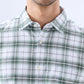 Parx Green Casual Shirt